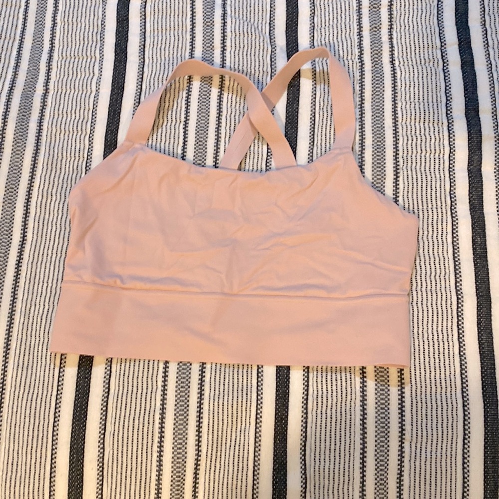 Athleta warrior longline bra in D-DD size L